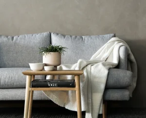 table with vases